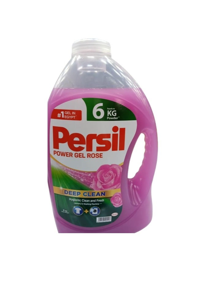 Automatic Gel Detergent 3L Rose ( 32 Washloads ) Equals to 6.5 KG Powder